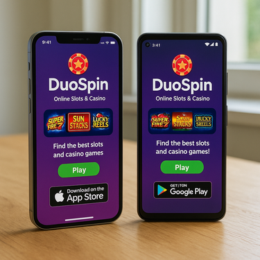 DuoSpin - iOS und Android Apps - Mobile Casino Download