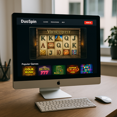 DuoSpin - Desktop Casino Design - Schweizer Online Casino
